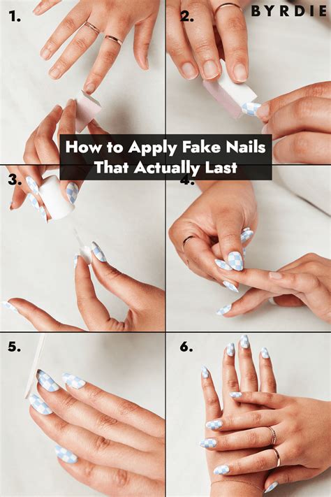 can you use shoe glue for fake nails|applying artificial nails.